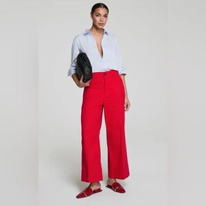 SPANX Woman’s Vibrant Red Casual Pant
